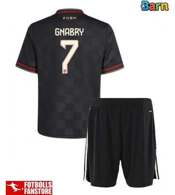 Bayern Munich Serge Gnabry #7 Tredje Tröja Barn 2025-26 Kortärmad (+ Korta byxor)